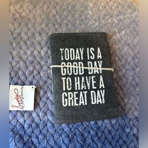 Journal Notebook  Primitives by Kathy Color grey